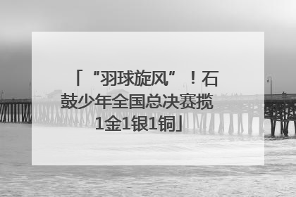 “羽球旋风”！石鼓少年全国总决赛揽1金1银1铜