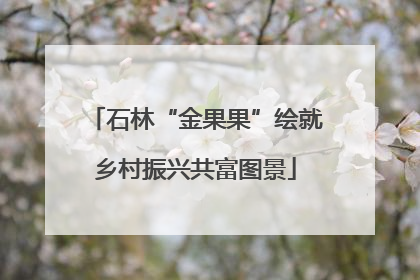 石林“金果果”绘就乡村振兴共富图景