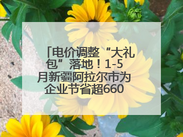 电价调整“大礼包”落地！1-5月新疆阿拉尔市为企业节省超6600万元电费