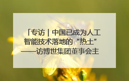 专访｜中国已成为人工智能技术落地的“热土”——访博世集团董事会主席斯特凡·哈通