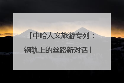 中哈人文旅游专列：钢轨上的丝路新对话