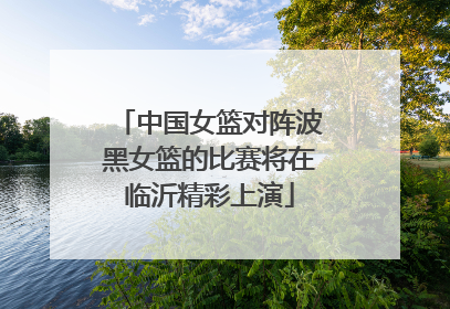 中国女篮对阵波黑女篮的比赛将在临沂精彩上演