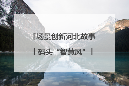 场景创新河北故事丨码头“智慧风”