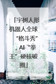 宇树人形机器人全球“格斗秀”，AI“拳王”硬核破圈