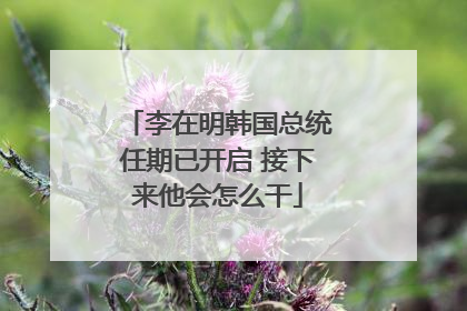 李在明韩国总统任期已开启 接下来他会怎么干