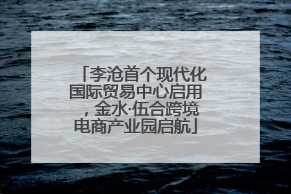 李沧首个现代化国际贸易中心启用，金水·伍合跨境电商产业园启航