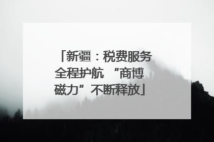 新疆：税费服务全程护航 “商博磁力”不断释放