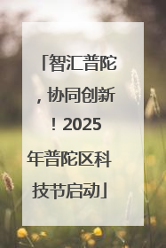 智汇普陀，协同创新！2025年普陀区科技节启动