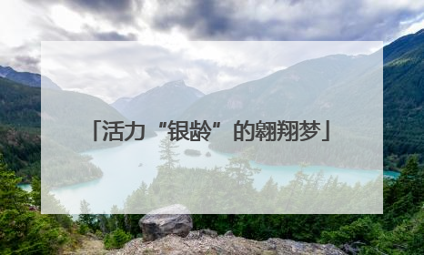 活力“银龄”的翱翔梦