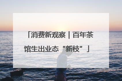 消费新观察｜百年茶馆生出业态“新枝”