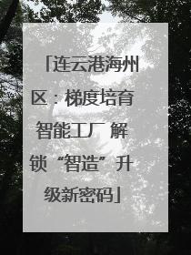 连云港海州区：梯度培育智能工厂 解锁“智造”升级新密码