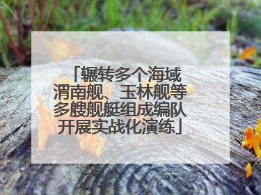 辗转多个海域 渭南舰、玉林舰等多艘舰艇组成编队开展实战化演练