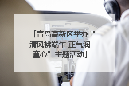 青岛高新区举办“清风拂端午 正气润童心”主题活动