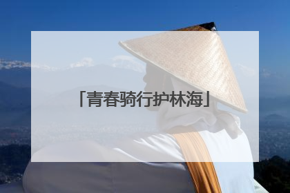 青春骑行护林海