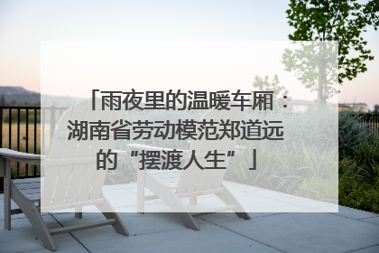 雨夜里的温暖车厢：湖南省劳动模范郑道远的“摆渡人生”