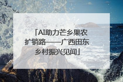 AI助力芒乡果农扩销路——广西田东乡村振兴见闻
